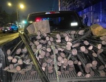 Los detenidos mencionaron que eran trabajadores de una empresa de telecomunicaciones, pero fueron desmentidos. ESPECIAL