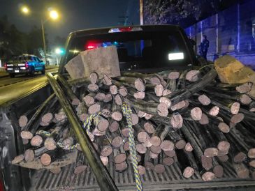 Los detenidos mencionaron que eran trabajadores de una empresa de telecomunicaciones, pero fueron desmentidos. ESPECIAL