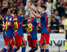 El Barcelona goleó 5-0 al Athletic de Bilbao en la Semifinal de la Supercopa de España. EFE/ K. Forsterling.