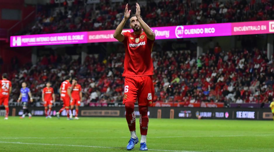 A pesar de su destacada carrera, Herrera prácticamente no jugó esta última Liguilla en la que Toluca se coronó por penales ante Tigres en la gran final. IMAGO7.