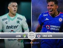 Cruz Azul visita a León en la Jornada 1 del Clausura 2026 de la Liga MX. ESPECIAL / IMAGO7 y CANVA