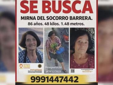 De acuerdo con la familia de la mujer, colectivos de Madres Buscadoras de los citados estados han compartido la imagen de la maestra en sus redes sociales y grupos de apoyo, para ampliar el rango de búsqueda más allá del estado de Yucatán.