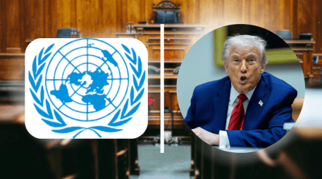 Es el último esfuerzo de Trump y sus aliados para distanciar a EU de organizaciones internacionales centradas en el clima y en abordar el cambio climático.  EFE/ARCHIVO/ONU/CANVA