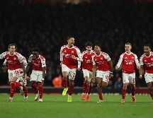 El Arsenal encabeza la Premier League con 48 puntos. AFP/A. Dennis