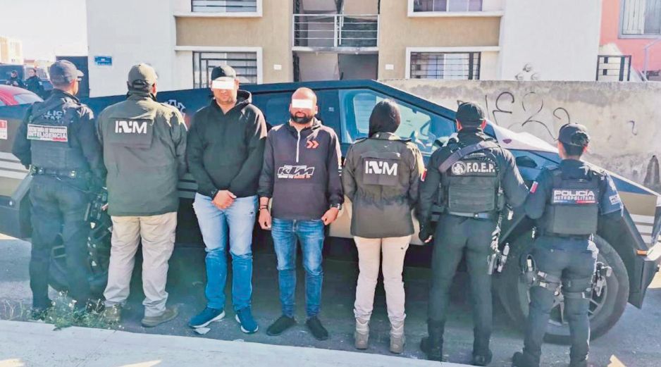 Dos ciudadanos colombianos fueron detenidos en Valle de los Molinos, en Zapopan. ESPECIAL