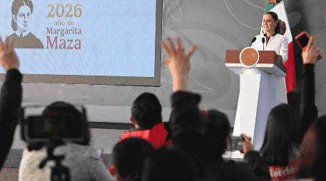 “Este es el resultado de una estrategia de seguridad que va dando resultados y de una coordinación muy estrecha de todas las áreas de seguridad”, aseveró Sheinbaum. SUN/ESPECIAL/Presidencia de México