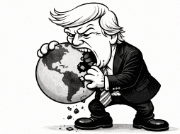 Una hegemonía estadounidense total sembraría más tensiones, desigualdades y resentimientos que harían al mundo un lugar, peor de lo que ya es, apunta la IA. ESPECIAL/ChatGPT