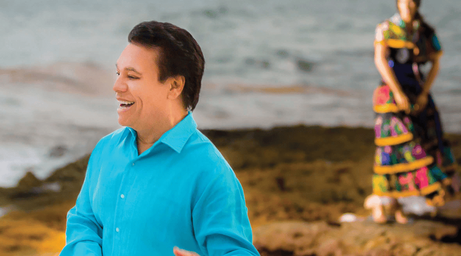 La cantante que aparece en edición especial de disco de Juan Gabriel. ESPECIAL / SPOTIFY