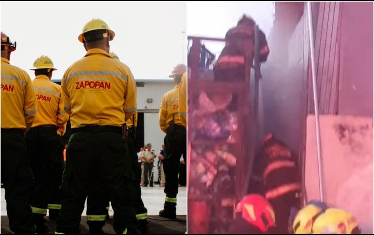 El reporte de Bomberos de Zapopan no incluye personas lesionadas resultado del incidente. EL INFORMADOR / ARCHIVO / ESPECIAL / FACEBOOK / Protección Civil y Bomberos Zapopan
