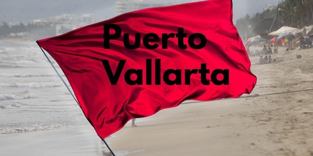 Puerto Vallarta: Activan bandera roja en cuatro playas del municipio hoy s&aacute;bado 10 de enero
