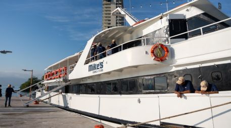 Con capacidad para 400 pasajeros, el Ferry Vallarta conectará Puerto Mágico, Muelle de los Muertos y Yelapa. CORTESÍA