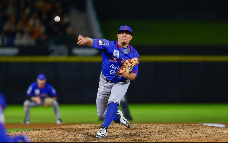 Ronald Medrano se impuso en el duelo de pitcheo. CORTESÍA/Charros de Jalisco