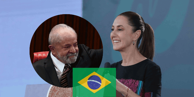 Sheinbaum revela que Lula da Silva la invit&oacute; a visitar Brasil en mayo; &iquest;asistir&aacute;?