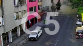 Explosión en departamento de Paseos de Taxqueña