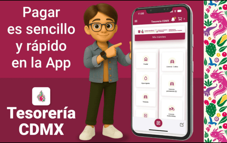 El pago digital brinda comprobante fiscal inmediato, opciones de meses sin intereses al utilizar aplicaciones bancarias y mayor seguridad. ESPECIAL/ FACEBOOK/ Secretaría de Administración y Finanzas de la Ciudad de México