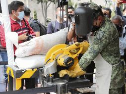 Las armas canjeadas en la estrategia Sí al Desarme, Sí a la Paz se destruyen tras recibir los recursos económicos correspondientes. EL UNIVERSAL