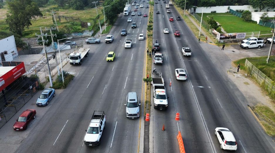 La Policía Vial informó que con el contraflujo en López Mateos, los tiempos de traslados se redujeron hasta 25 minutos. ESPECIAL