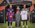 Barcelona y el Real Madrid se enfrentarán por la Supercopa de España en en el King Abdullah Sports City, en Arabia Saudita. EFE /  Marc Graupera