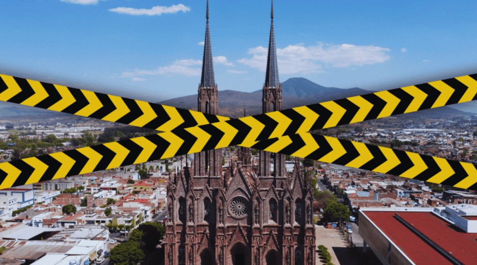 El ataque en Zamora, Michoacán, resultó en la muerte de dos elementos policiales y uno más lesionado, a bordo de su patrulla. ESPECIAL / CANVA