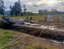 El artista era una de las seis personas que estaban a bordo de la avioneta accidentada entre las localidades de Paipa y Duitama cuando volaba con destino a Medellín y que quedó calcinada. EFE/ Rastreo de redes