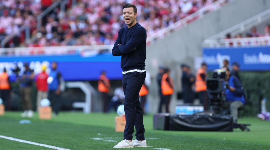 Esteban Solari dejó claro que su enfoque está en el plantel actual. IMAGO7.