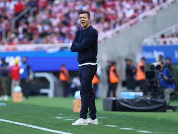 Esteban Solari dejó claro que su enfoque está en el plantel actual. IMAGO7.