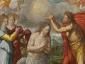 «Éste es mi Hijo muy amado, en quien tengo mis complacencias». WIKIPEDIA«El Bautismo de Cristo», de Juan Navarrete