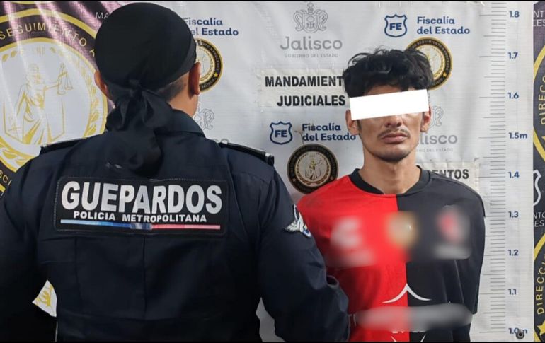 El hombre contaba con una orden de aprehensión vigente por delitos contra la salud en su modalidad de posesión. ESPECIAL / SECRETARÍA DE SEGURIDAD