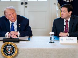 Rubio, hijo de inmigrantes cubanos, ha sido uno de los principales impulsores en la Administración de las acciones de Estados Unidos contra Venezuela y Cuba. EFE/EPA/B. Cash