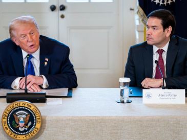 Rubio, hijo de inmigrantes cubanos, ha sido uno de los principales impulsores en la Administración de las acciones de Estados Unidos contra Venezuela y Cuba. EFE/EPA/B. Cash