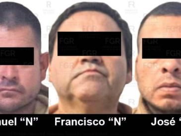 Tras las gestiones de la FGR, el Gobierno de México concedió la extradición de los tres sujetos, por lo que se llevó a cabo su entrega en el Aeropuerto Internacional de la Ciudad de México (AICM) a los agentes para su traslado. ESPECIAL