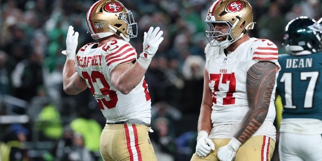 NFL: Destronan al Rey; San Francisco elimina a los campeones en Filadelfia