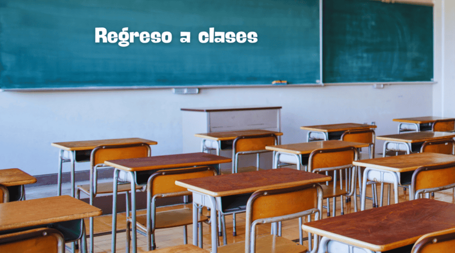 El regreso a las actividades escolares incluye a 243.9 mil niños de educación inicial; 4.1 millones de preescolar; 12.8 millones de primaria, y 6.3 millones de secundaria, en los 32 estados del país. ESPECIAL / CANVA