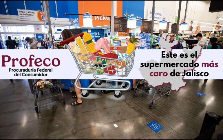 En este supermercado encuentras los precios más altos de todo el país para adquirir la Canasta Básica; se encuentra en Tonalá. EL INFORMADOR / ARCHIVO
