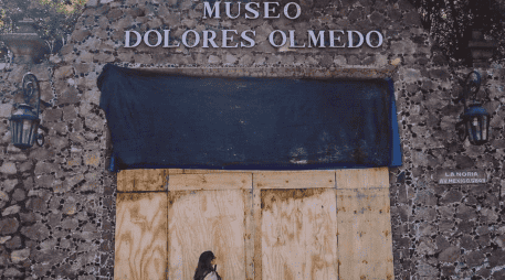 El Museo Dolores Olmedo no ha anunciado en sus redes sociales su reapertura, sin embargo, en el verano de 2025 anunció que reabrirá sus puertas para el Mundial de Futbol 2026.  ESPECIAL/SUN