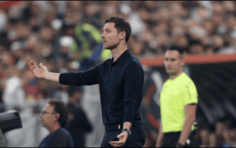 Xabi Alonso durante la final de la Supercopa de España ante el Barcelona, en el estadio Ciudad Deportiva del Rey Abdalá de Yeda, Arabia Saudita. EFE / K. Försterling