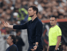 Xabi Alonso durante la final de la Supercopa de España ante el Barcelona, en el estadio Ciudad Deportiva del Rey Abdalá de Yeda, Arabia Saudita. EFE / K. Försterling
