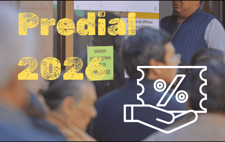 Pagar el predial 2026 a tiempo te evitará un sinfín de recargos y multas. EL INFORMADOR/ARCHIVO