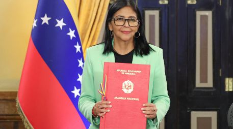 Delcy Rodríguez afirmó que el Ejecutivo venezolano continúa bajo su administración. EFE/ARCHIVO