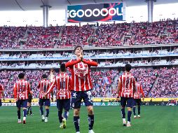 Chivas mantuvo el dominio durante el primer partido del Clausura 2026, en donde debutaron Brian González y Ángel Sepúlveda. Imago7 / ARCHIVO