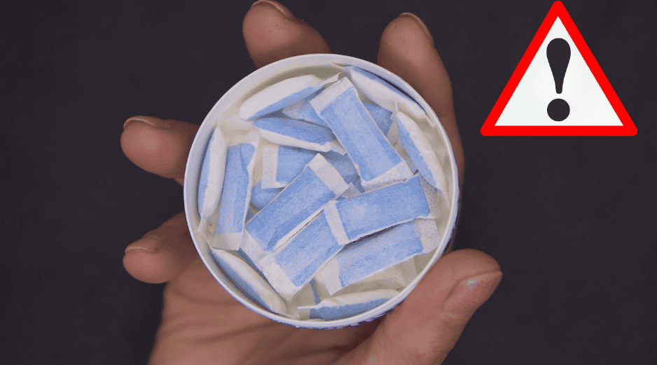 Una sustancia moderna de nicotina oral en pequeñas bolsas de diferentes sabores que no está regulada. PIXABAY /CANVA