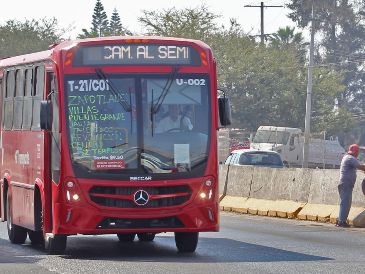Esta situación provoca que haya un mismo número de unidades que, aunque estén nuevos, los tengan estacionados y si que estén en funciones en vez de estar en la prestación del servicio. EL INFORMADOR / ARCHIVO
