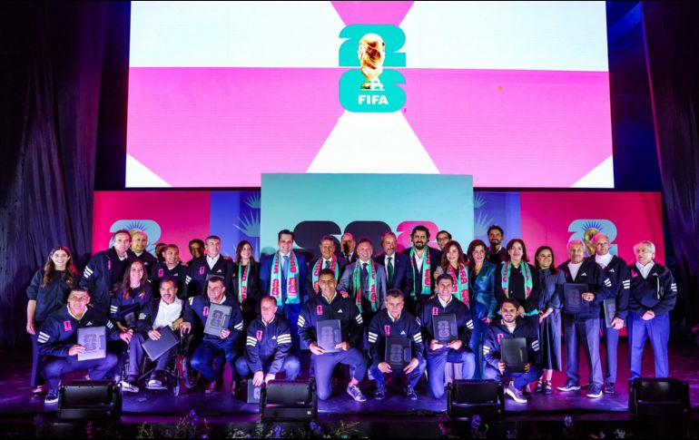 Guadalajara presentó oficialmente a sus embajadores rumbo a la Copa del Mundo de la FIFA 2026. EL INFORMADOR/ A. NAVARRO.