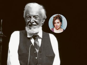 En la imagen, el primer actor Mario Cid junto a su hija, la también actriz Mara Escalante. ESPECIAL