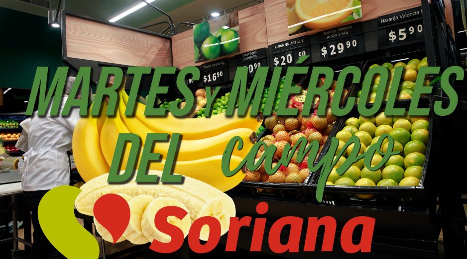 Estas son TODAS las ofertas de hoy y mañana en Soriana por el Martes y Miércoles del Campo. EL INFORMADOR / ARCHIVO