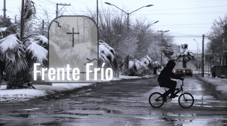 Junto al Frente Frío, se ha registrado la caída de aguanieve en los estados de Nuevo León, Zacatecas, Chihuahua, Yucatán, Oaxaca, Sinaloa y Veracruz. EFE/ARCHIVO