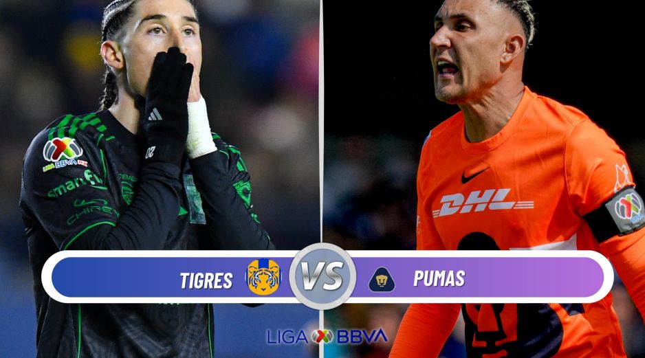 El enfrentamiento entre Tigres y Pumas es uno de los duelos destacados de la Jornada 2. ESPECIAL / IMAGO7 y CANVA