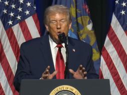 El presidente de Estados Unidos afirmó que no necesita autos fabricados en México o en Canadá, puesto que las empresas estarían mudando sus plantas a su territorio. EFE/Casa Blanca