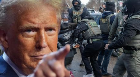 Donald Trump puso en marcha más de 500 medidas en materia migratoria, las cuales derivaron en 622 mil deportaciones. EFE