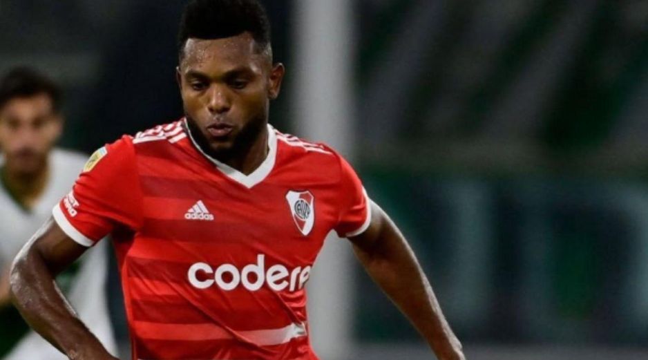 El atacante colombiano Miguel Borja, presentado como uno de los fichajes más llamativos de Cruz Azul para el Torneo Clausura 2026, todavía no puede ver acción con el conjunto celeste. INSTAGRAM / miguelaborja23